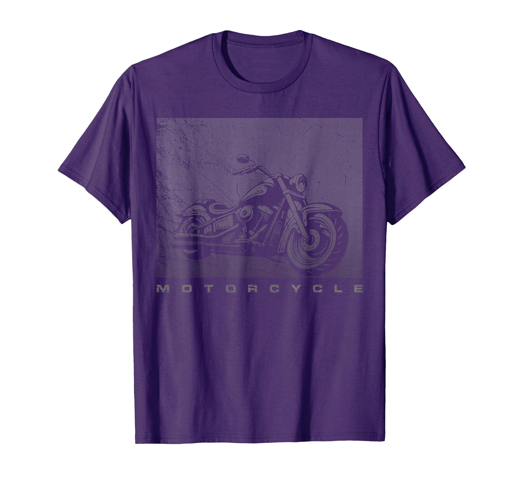Motorcycle Silhouette Biker T-Shirt - Custom Art Print Men Women - T-Shirt, Sweatshirt, Hoodie