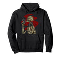 Gamer Skeleton Skull Video Game Hoodie - Custom Art Print for Adults - T-Shirt, Sweatshirt, Hoodie