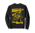 Flat Track Motorcycle Race Sweatshirt - Streetwear Style for Adults - T-Shirt, Sweatshirt, Hoodie
