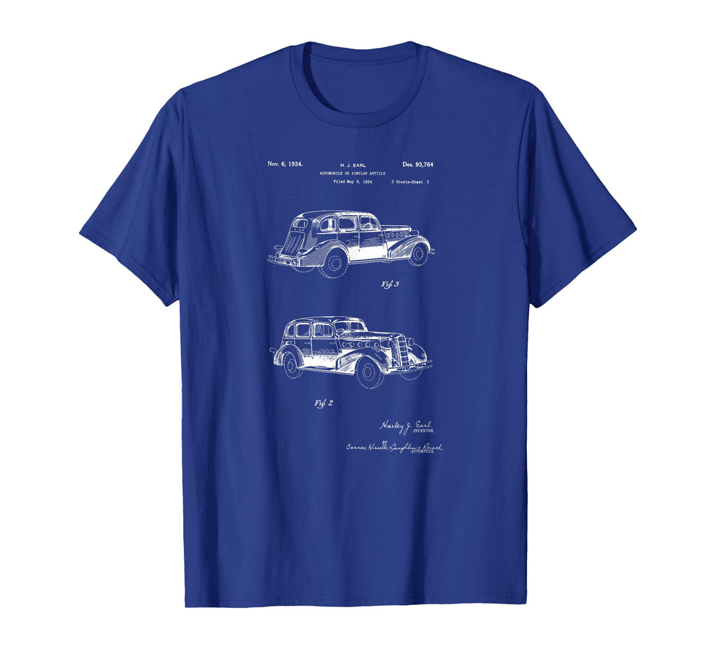 Patent 1934 Car T-Shirt - Streetwear Style Men Women - T-Shirt, Sweatshirt, Hoodie