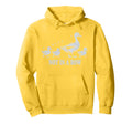 Duck Most Definitely Not All Row Mental Hoodie - Unique Graphic for Adults - T-Shirt, Sweatshirt, Hoodie