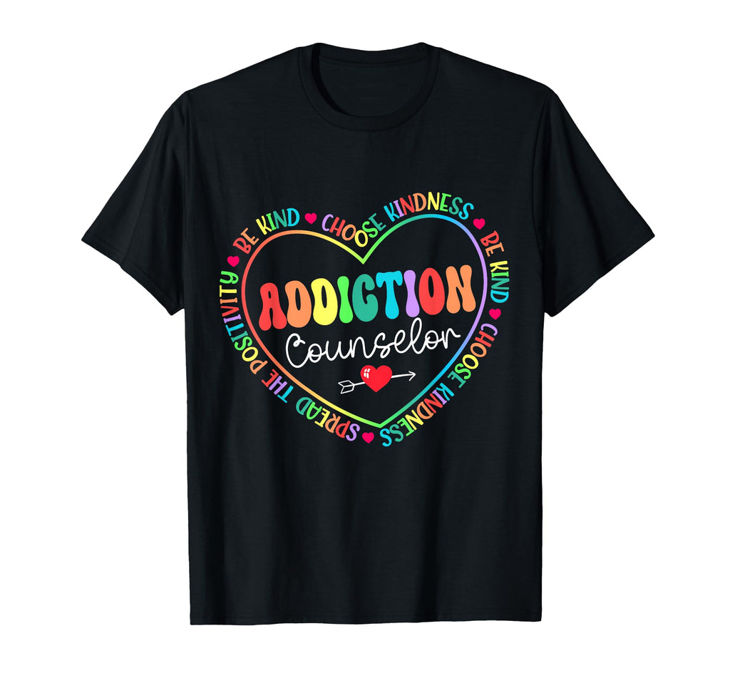 Addiction Counselor Recovery Guide T-Shirt - Fun Novelty Design Men Women - T-Shirt, Sweatshirt, Hoodie