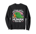 Male Eclectus Parrot Emotional Sweatshirt - Custom Art Print Unisex - T-Shirt, Sweatshirt, Hoodie