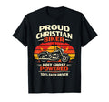 Christian Motorcycle Biker Proud T-Shirt - Custom Art Print for Adults - T-Shirt, Sweatshirt, Hoodie