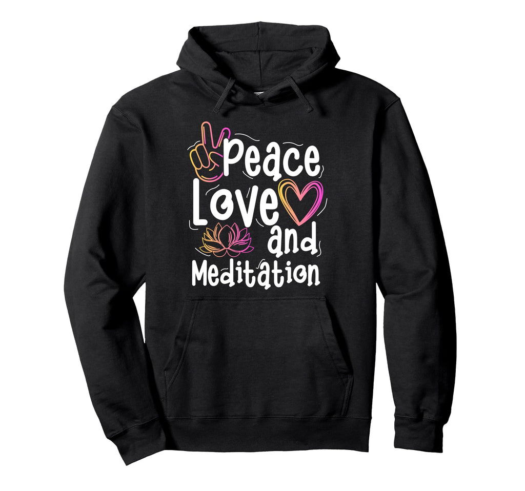 Meditation Yoga Spiritual Peace Hoodie - Streetwear Style Men Women - T-Shirt, Sweatshirt, Hoodie