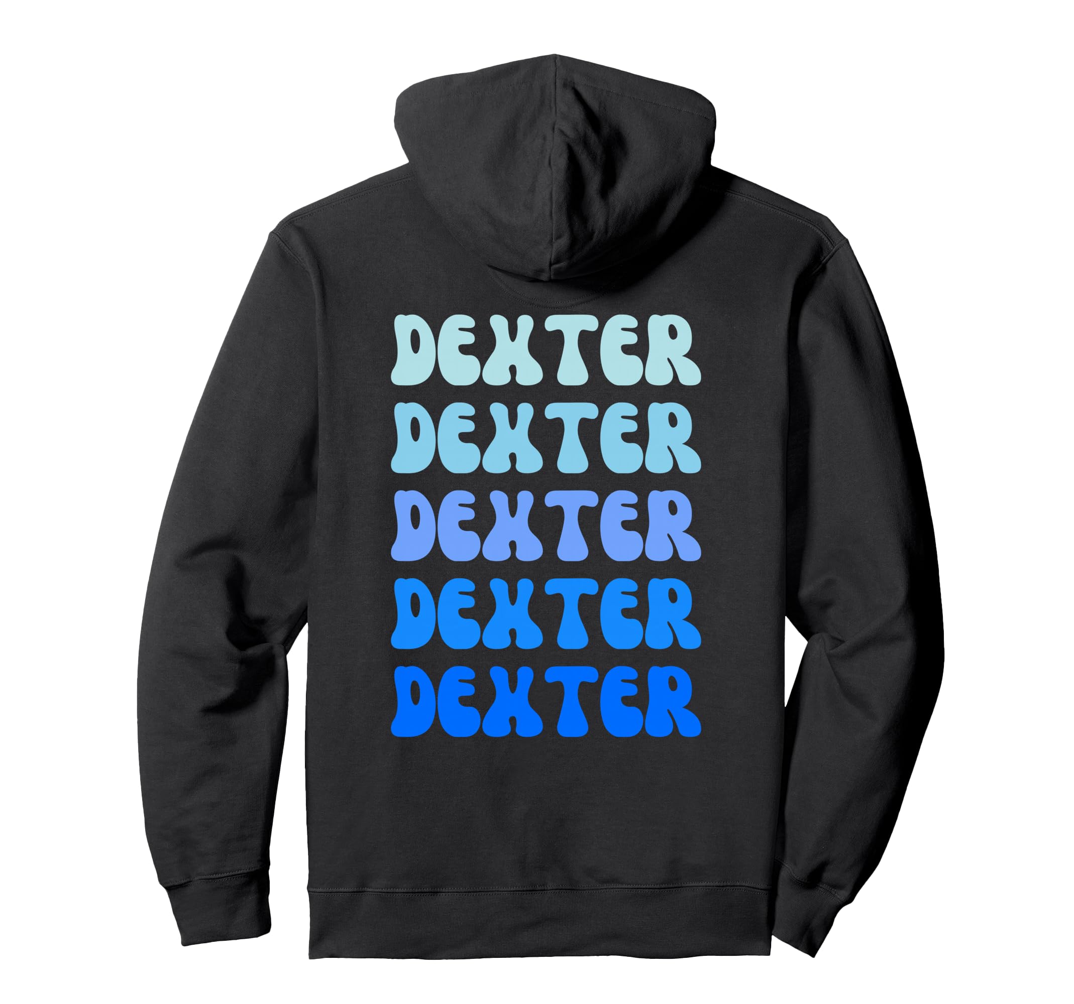 Dexter Name Stack Hoodie - Aesthetic Graphic for Adults - T-Shirt, Sweatshirt, Hoodie