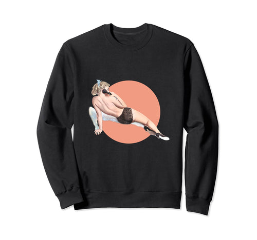 1940S Pin Up Sexy American Art Sweatshirt - Graphic Print Men Women - T-Shirt, Sweatshirt, Hoodie