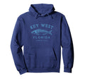Key West Florida Fishing Hoodie - Casual Everyday Wear Men Women - T-Shirt, Sweatshirt, Hoodie