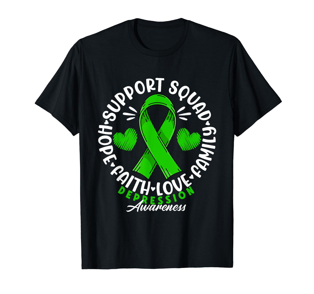Support Awareness Squad I Mental Health T-Shirt - Novelty Apparel Unisex - T-Shirt, Sweatshirt, Hoodie