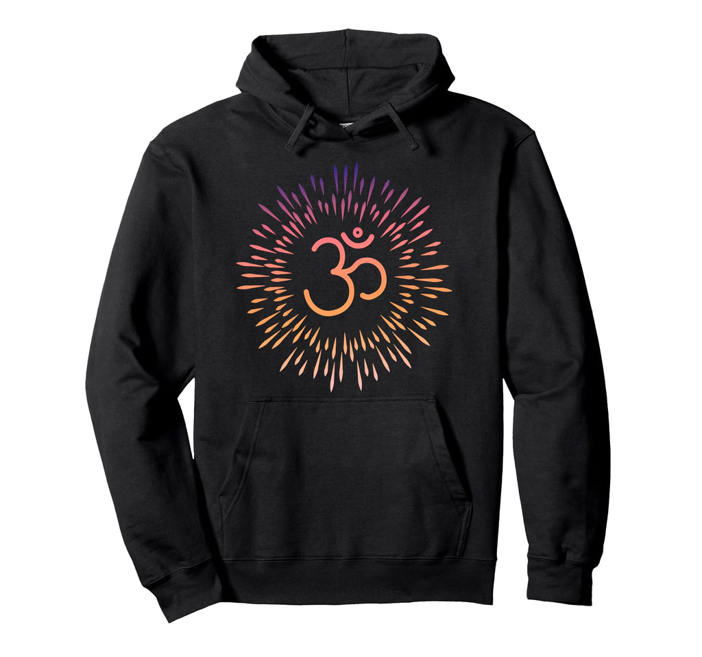 Om Symbol Meditation Chakra Hoodie - Aesthetic Graphic for Adults - T-Shirt, Sweatshirt, Hoodie