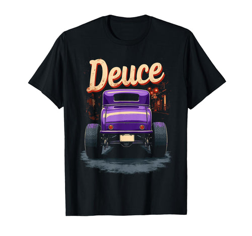 1932 American 3 Window Deuce Coupe Hot T-Shirt - Aesthetic Graphic Unisex - T-Shirt, Sweatshirt, Hoodie