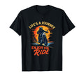 Lifes Journey Enjoy Ride Motorcycle T-Shirt - Fun Novelty Design Unisex - T-Shirt, Sweatshirt, Hoodie
