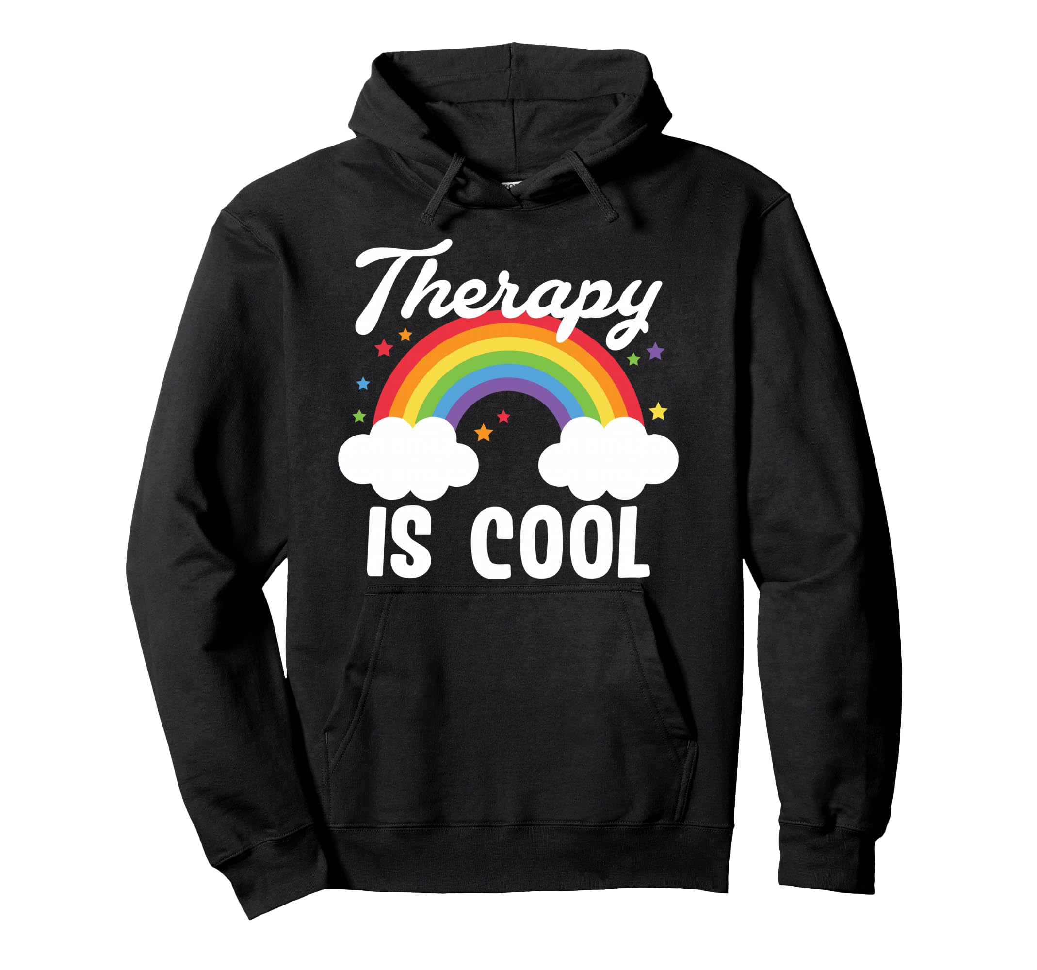Therapy Is Self Care Mental Health Hoodie - Novelty Apparel for Adults - T-Shirt, Sweatshirt, Hoodie