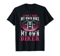 Motorcycle I Do Ride My Own Biker T-Shirt - Minimalist Print for Adults - T-Shirt, Sweatshirt, Hoodie