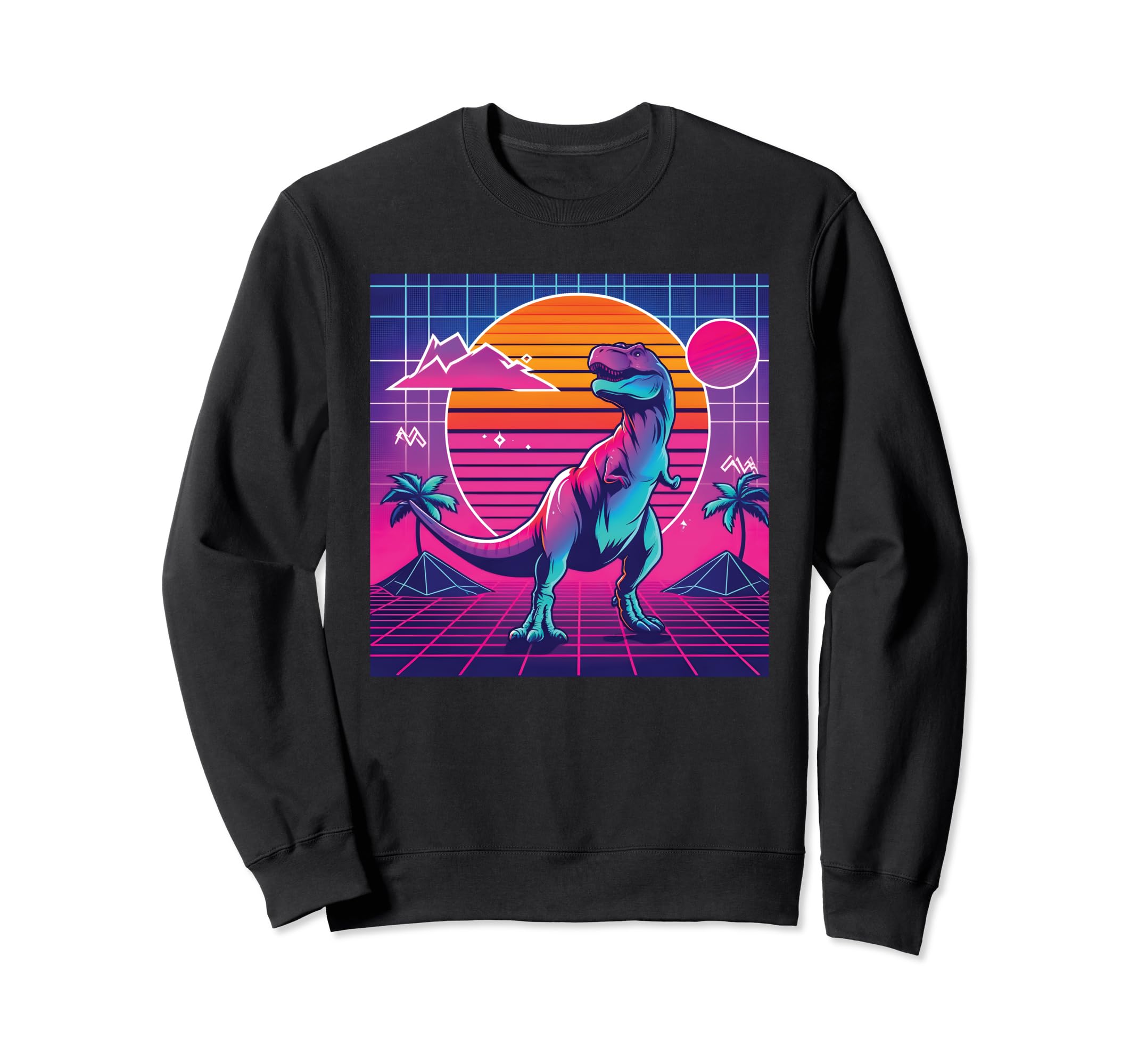 Retrowave Synthwave Aesthetic Vaporwave Sweatshirt - Graphic Print Unisex - T-Shirt, Sweatshirt, Hoodie