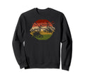 Distressed Military Helicopter Sweatshirt - Fun Novelty Design Unisex - T-Shirt, Sweatshirt, Hoodie
