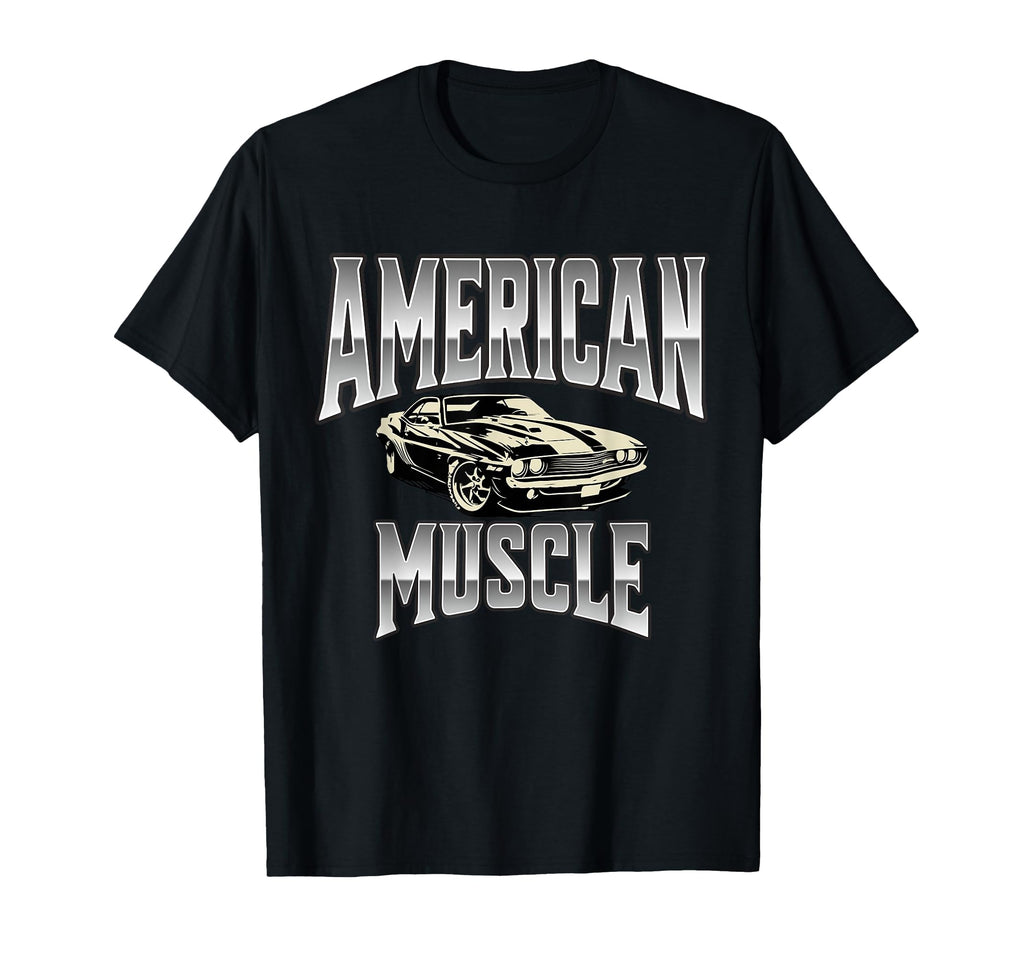 American Muscle Car Car T-Shirt - Custom Art Print for Adults - T-Shirt, Sweatshirt, Hoodie
