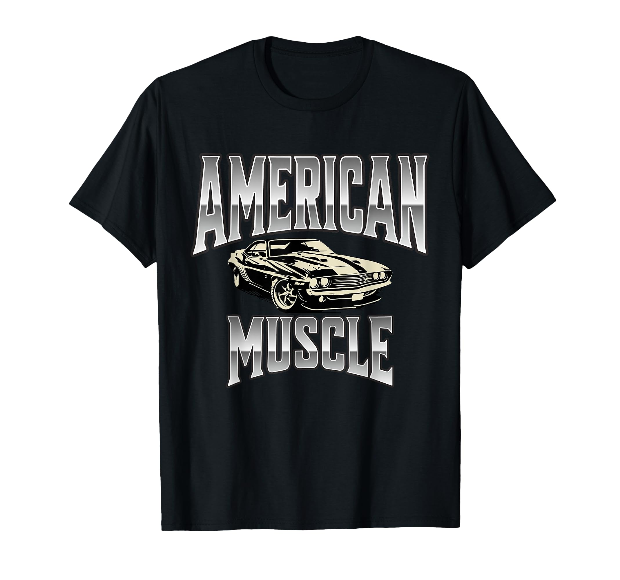American Muscle Car Car T-Shirt - Custom Art Print for Adults - T-Shirt, Sweatshirt, Hoodie