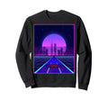 Vaporwave Synthwave Car Outrun Aesthetic Sweatshirt - Graphic Print Unisex - T-Shirt, Sweatshirt, Hoodie