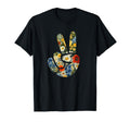 Elegant Silhouette Wildflowers Floral T-Shirt - Fun Novelty Design Unisex - T-Shirt, Sweatshirt, Hoodie
