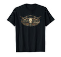 Western Legends Enduring Spirit Skull T-Shirt - Graphic Print Unisex - T-Shirt, Sweatshirt, Hoodie