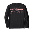Anti Social Butterfly Awareness T-Shirt - Fun Novelty Design Men Women - T-Shirt, Sweatshirt, Hoodie