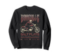 Bonneville Salt Flats Motorcycle Sweatshirt - Minimalist Print for Adults - T-Shirt, Sweatshirt, Hoodie