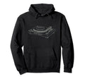 Vinyl Record Player Turntable Hoodie - Fun Novelty Design for Adults - T-Shirt, Sweatshirt, Hoodie