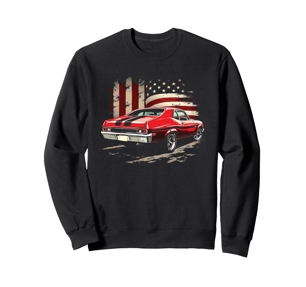 1968 1972 Nova Muscle Car Nova Ss Sweatshirt - Casual Everyday Wear Unisex - T-Shirt, Sweatshirt, Hoodie