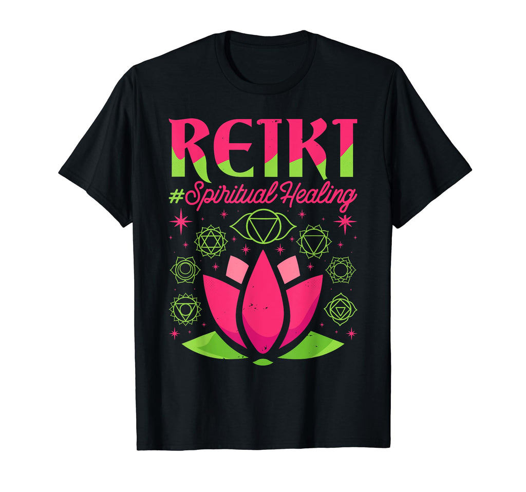 Reiki Spiritual Healing Meditation Chakra T-Shirt - Novelty Apparel Unisex - T-Shirt, Sweatshirt, Hoodie