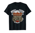 1976 Shovelhead Motorcycle Distressed T-Shirt - Trendy Graphic for Adults - T-Shirt, Sweatshirt, Hoodie