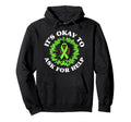 Mental Health Awareness Month Anxiety Hoodie - Aesthetic Graphic Unisex - T-Shirt, Sweatshirt, Hoodie