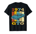 74 1974 Gto American Flag Silhouette T-Shirt - Custom Art Print for Adults - T-Shirt, Sweatshirt, Hoodie
