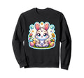 Easter Bunny Yoga Meditation Sweatshirt - Custom Art Print Unisex - T-Shirt, Sweatshirt, Hoodie