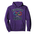 Neurodivergent And Proud Autism Awareness Hoodie - Unique Graphic Unisex - T-Shirt, Sweatshirt, Hoodie