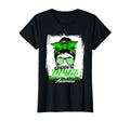 Womens Messy Bun Support Awareness T-Shirt - Trendy Graphic for Adults - T-Shirt, Sweatshirt, Hoodie