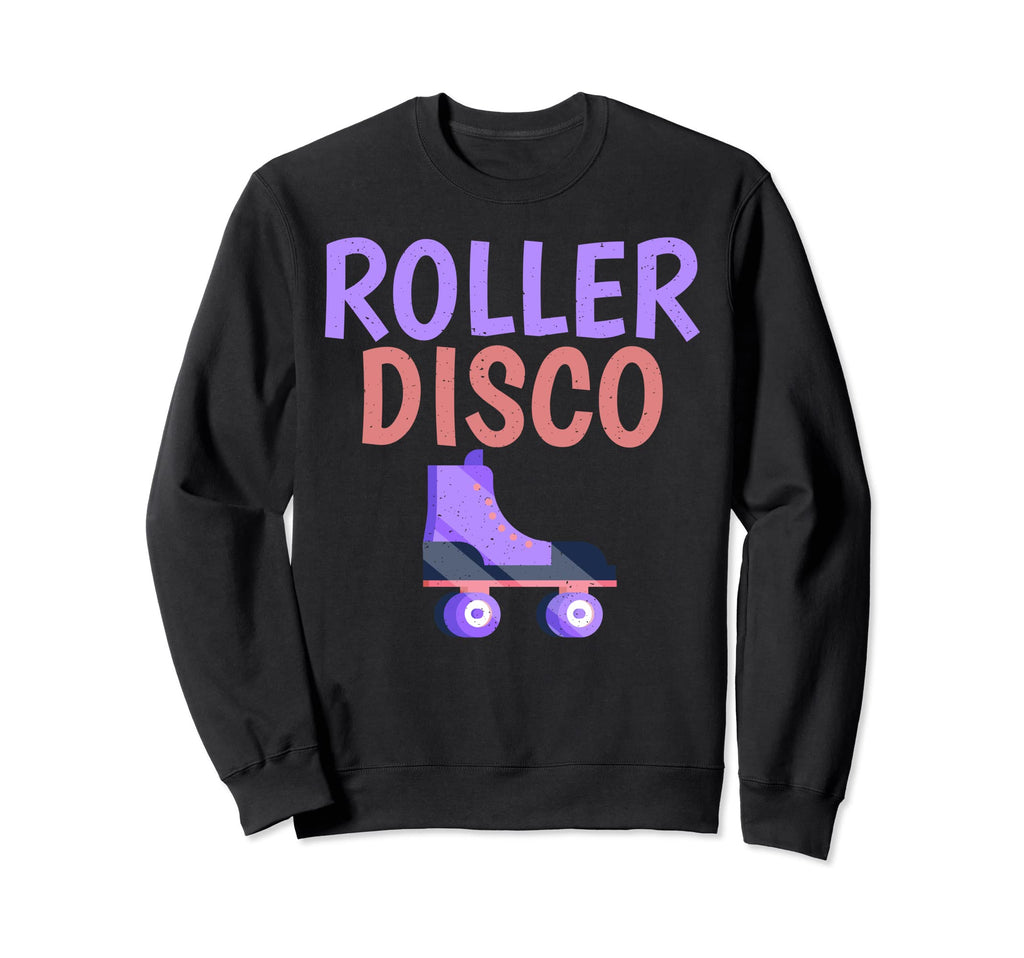Roller Disco Roller Skating Sweatshirt - Aesthetic Graphic Men Women - T-Shirt, Sweatshirt, Hoodie