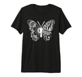 Anti Social Butterfly Introvert T-Shirt - Casual Everyday Wear Men Women - T-Shirt, Sweatshirt, Hoodie
