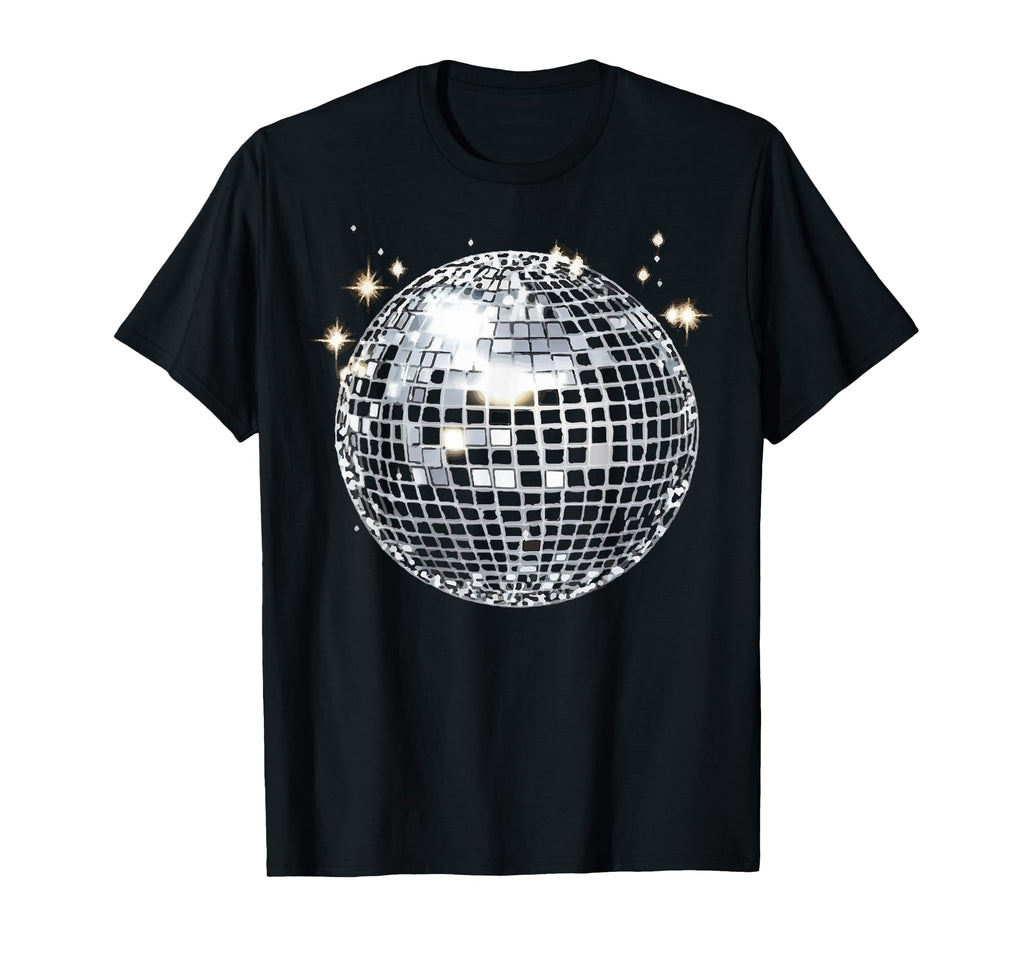 Shining Disco Ball 70S Dance T-Shirt - Novelty Apparel Men Women - T-Shirt, Sweatshirt, Hoodie