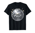 Shining Disco Ball 70S Dance T-Shirt - Novelty Apparel Men Women - T-Shirt, Sweatshirt, Hoodie