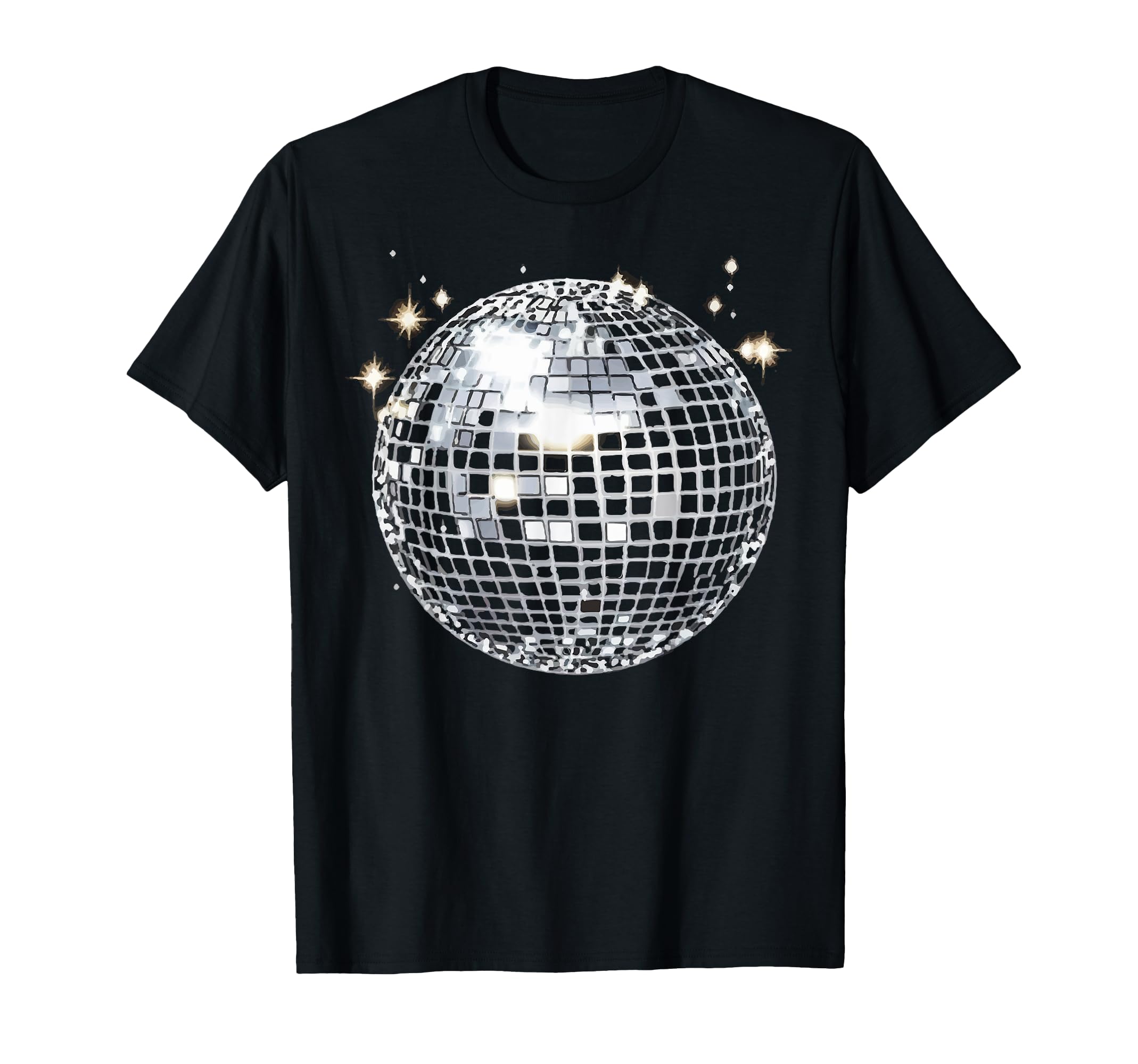Shining Disco Ball 70S Dance T-Shirt - Novelty Apparel Men Women - T-Shirt, Sweatshirt, Hoodie
