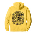 Certified Overthinker Club Funny Hoodie - Unique Graphic for Adults - T-Shirt, Sweatshirt, Hoodie