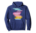 Positive Affirmations Growth Mindset Hoodie - Aesthetic Graphic for Adults - T-Shirt, Sweatshirt, Hoodie