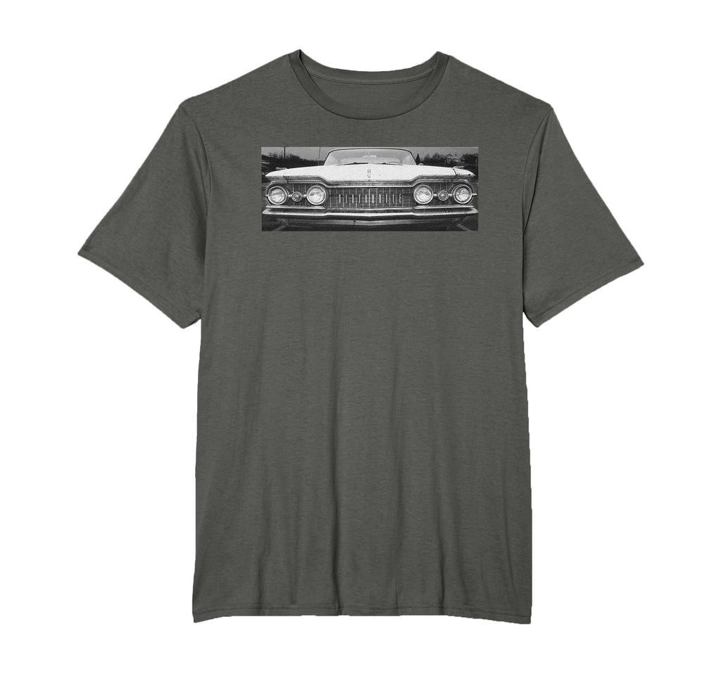 Car Front End Grille Auto Lover T-Shirt - Minimalist Print Men Women - T-Shirt, Sweatshirt, Hoodie
