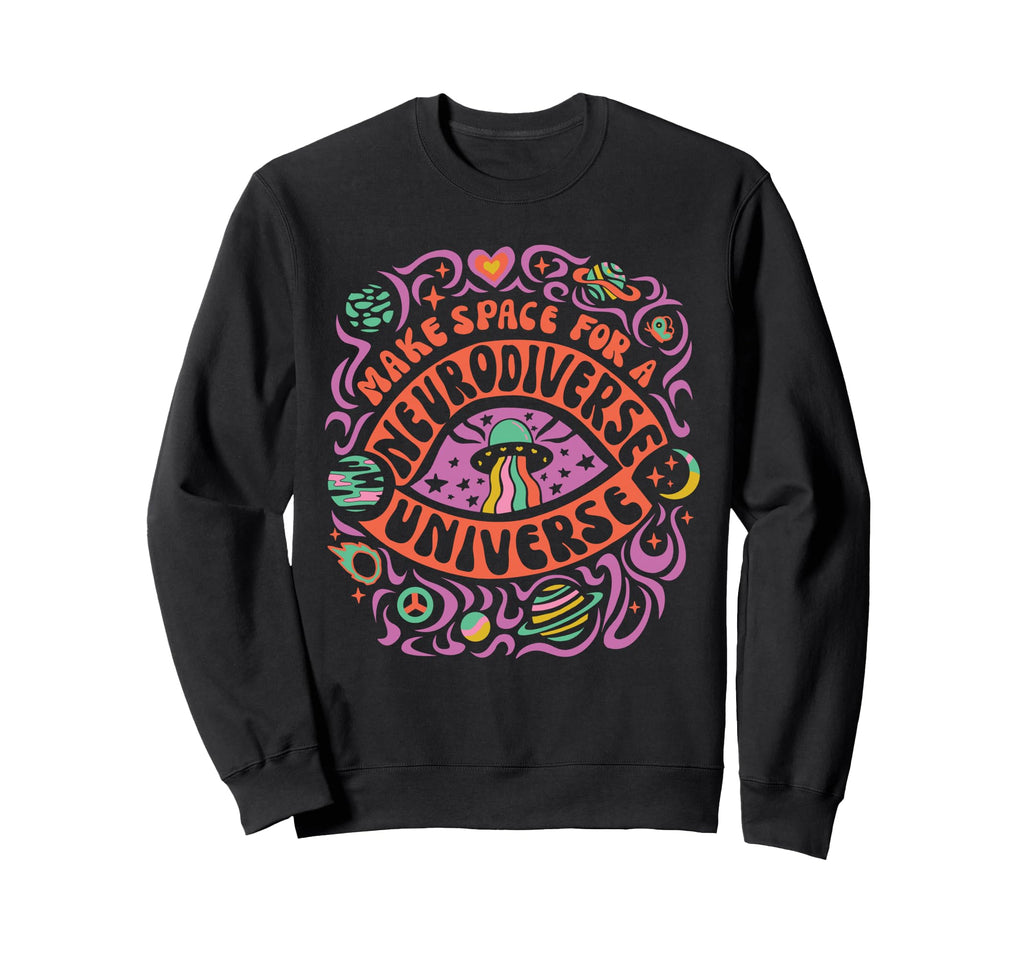 Neurospicy Funny Neurodivergent Sweatshirt - Streetwear Style for Adults - T-Shirt, Sweatshirt, Hoodie