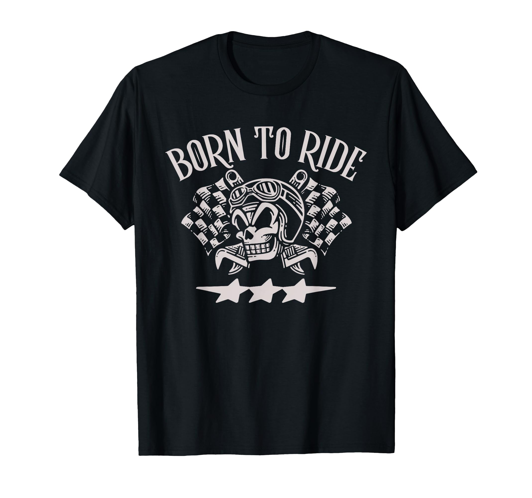 Usa Flag Motorcycle Gift Bikers T-Shirt - Fun Novelty Design Unisex - T-Shirt, Sweatshirt, Hoodie