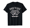 Us American Flag Live To Ride Motorcycle T-Shirt - Unique Graphic Unisex - T-Shirt, Sweatshirt, Hoodie
