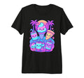 80S Synthwave Tri Blend T-Shirt - Aesthetic Graphic Men Women - T-Shirt, Sweatshirt, Hoodie