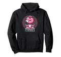 Flamaste Funny Flamingo Yoga Meditation Zen Hoodie - Unique Graphic Unisex - T-Shirt, Sweatshirt, Hoodie