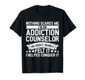 Recovery Addiction Counselor T-Shirt - Minimalist Print Unisex - T-Shirt, Sweatshirt, Hoodie
